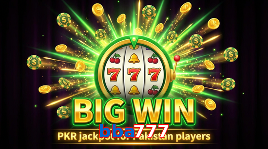 Big win animation on Bba777 slot game