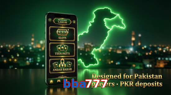Main screen of Bba777 pk page for PK players